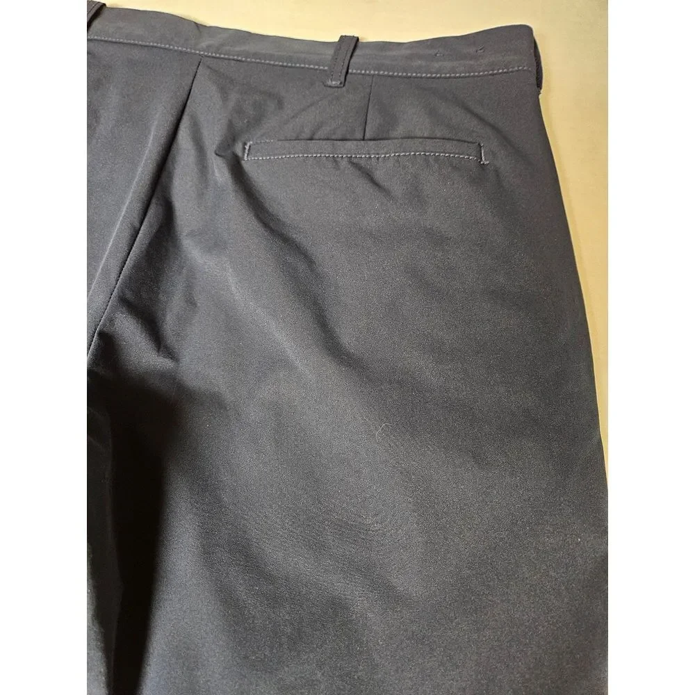 J. Crew‎ Navy Blue Polyester Shorts Size 35 Mens